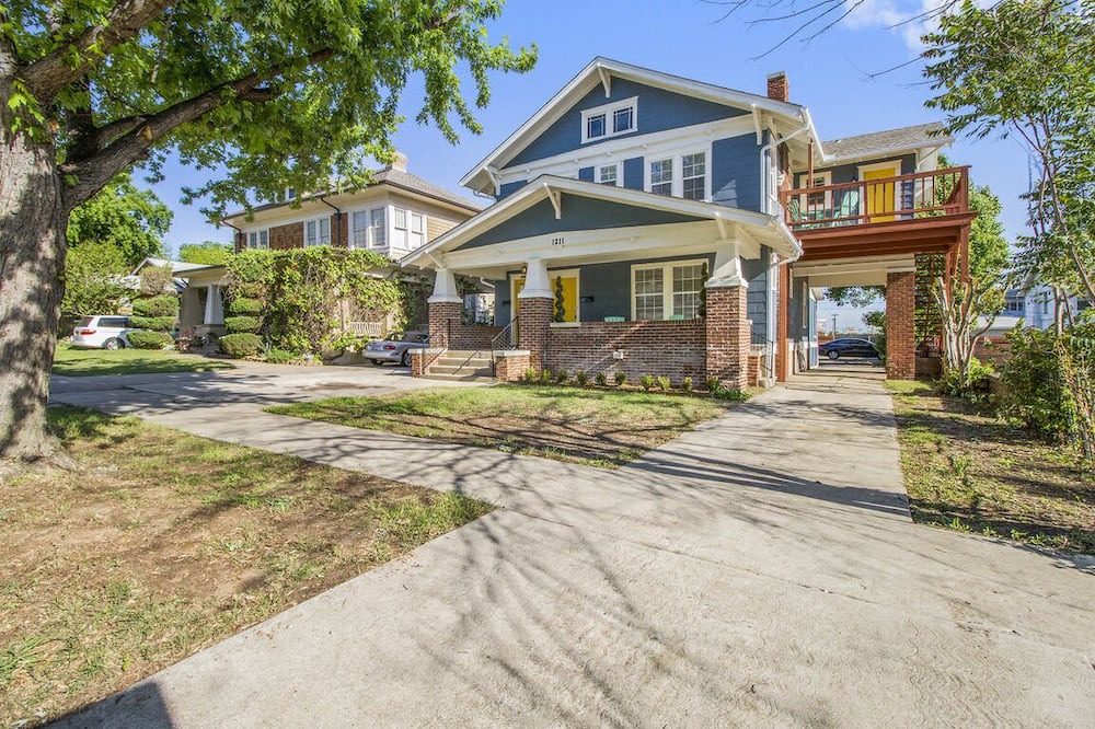 Central Oklahoma City House | Beachy3 – 3 units in 1 – near Uptown & Asian Dist.