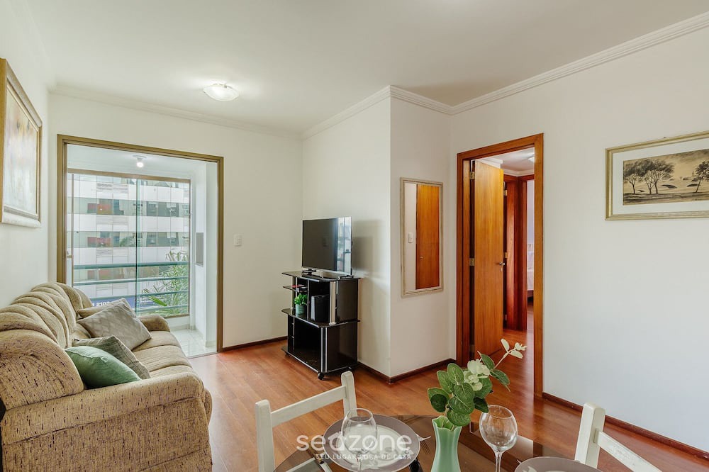 Chacara das Pedras Apartment | Apart With 2 Bedrooms and Barbecue. Roy0401
