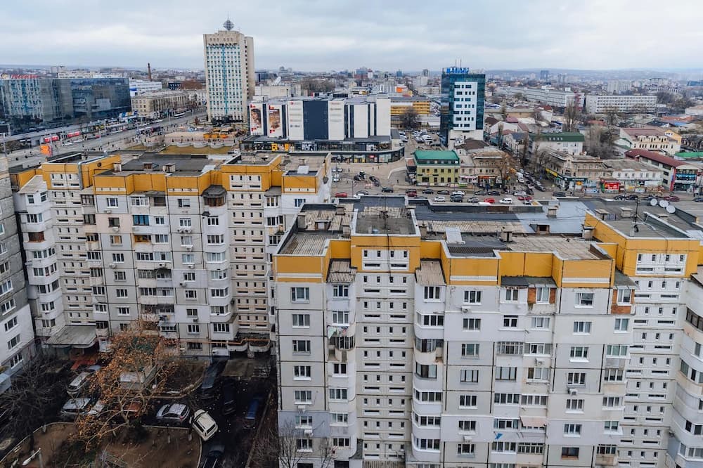 Chisinau Apartment | Sky High Living: Modern 1-Bedroom Retreat
