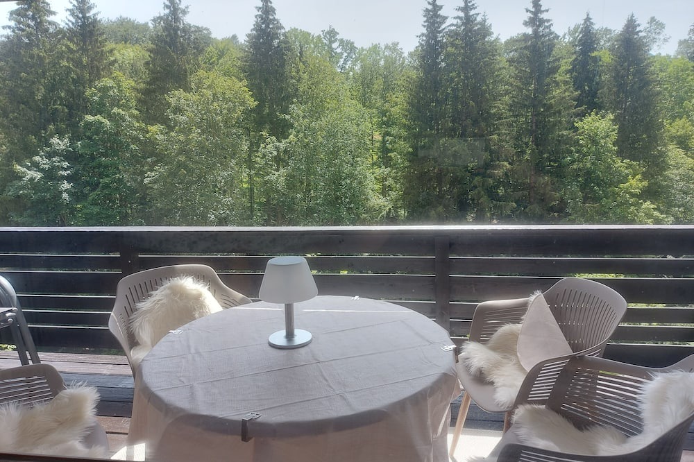 Vorauf Resort | Large 78 m² vacation apartment in Chiemgau with large balcony and leisure facilities