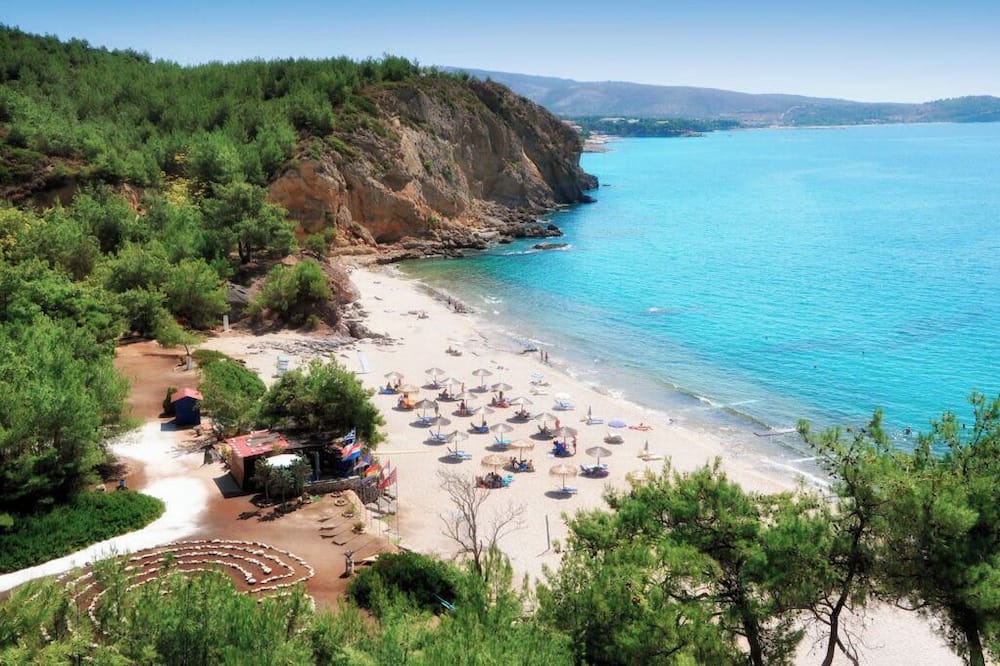 Thasos Town Apartment | Luxurious 1BR Suite near Ancient Theatre