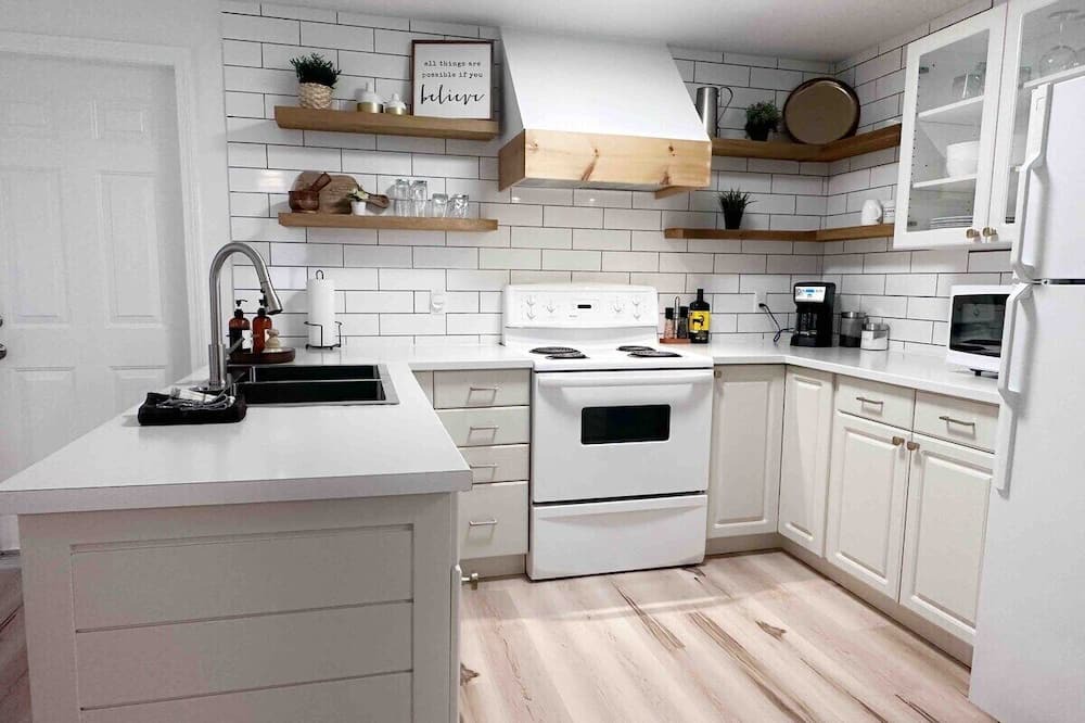 Fredericton Apartment | Our walk-out basement apartment is perfect for a little getaway or for the work trip