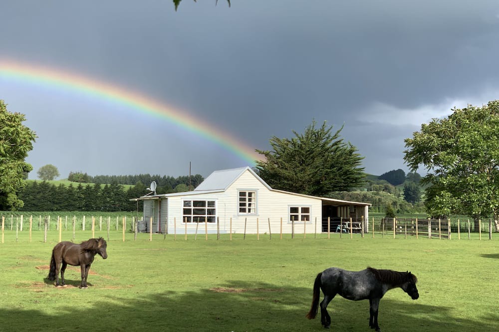 Kiwitea Cottage | Cliff Top Cottage just off SH1