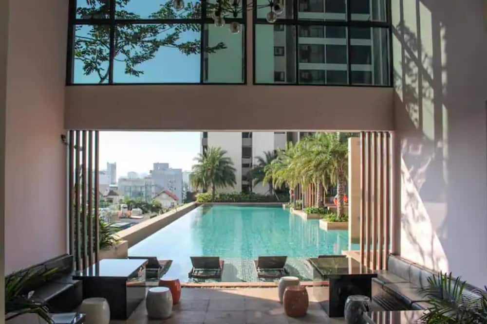 Thao Dien Apartment | 2br high floor with view, 3 swimming pools