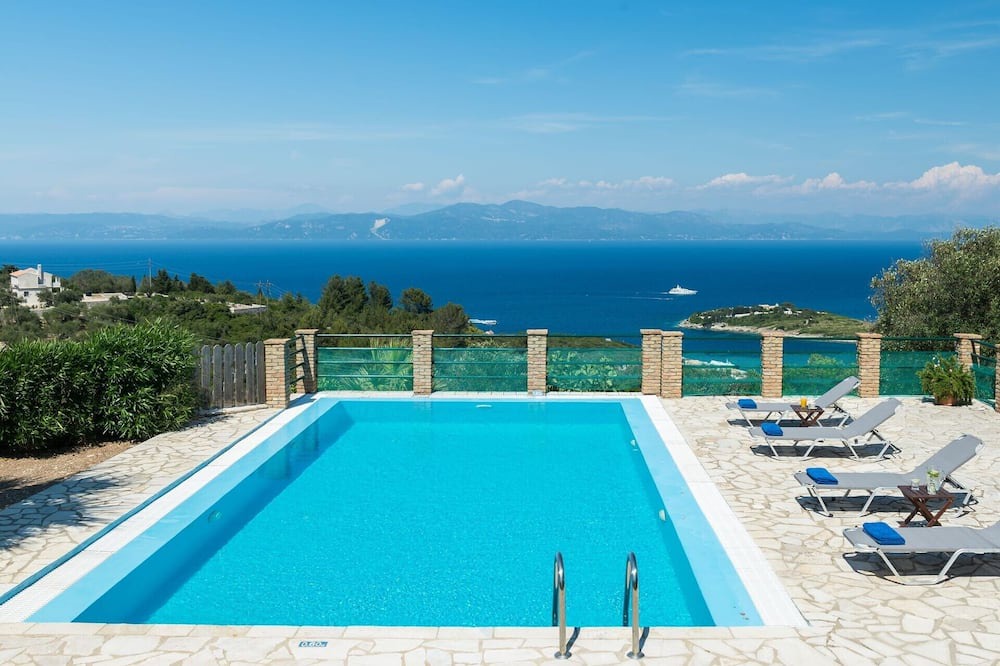 Gaios Villa | Superb Paxos Villa | 2 Bedrooms | Villa Kazekage | Breathtaking Sea/Gaios Views and Private Pool | Loggos