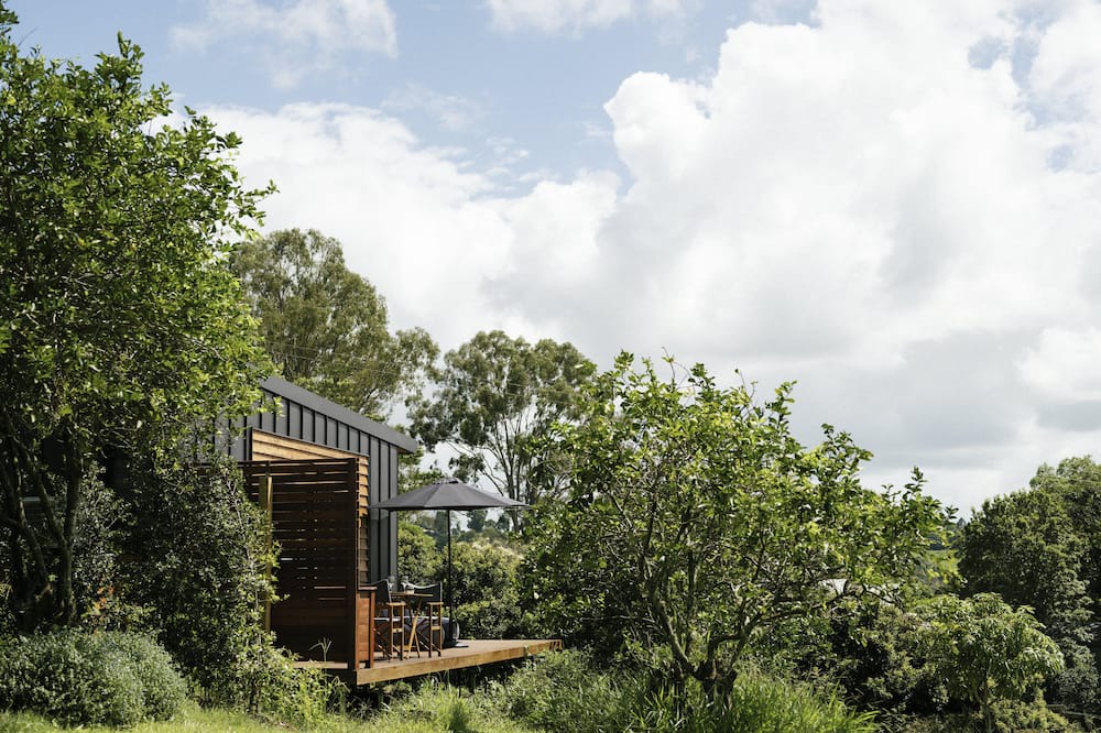 Clunes Cabin | The Nest. Tiny House with Byron Hinterland view!