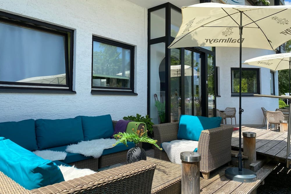 Diessen am Ammersee House | Dreibettzimmer mit Balkon - Hotel zum See Garni