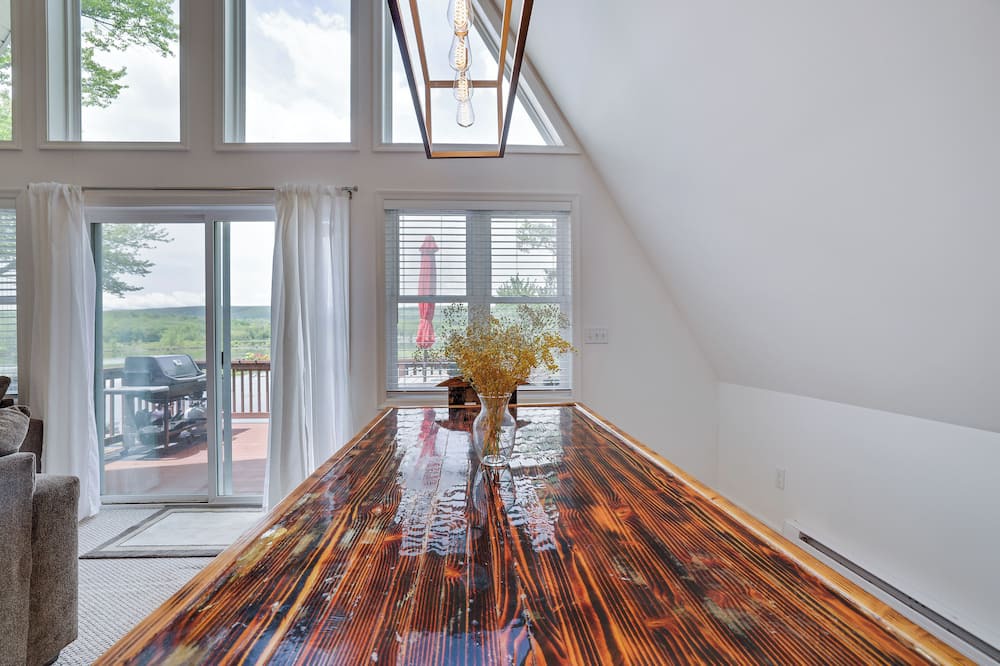 Lake Ariel Ski Chalet | Lakefront A-Frame Paradise with Stunning Views