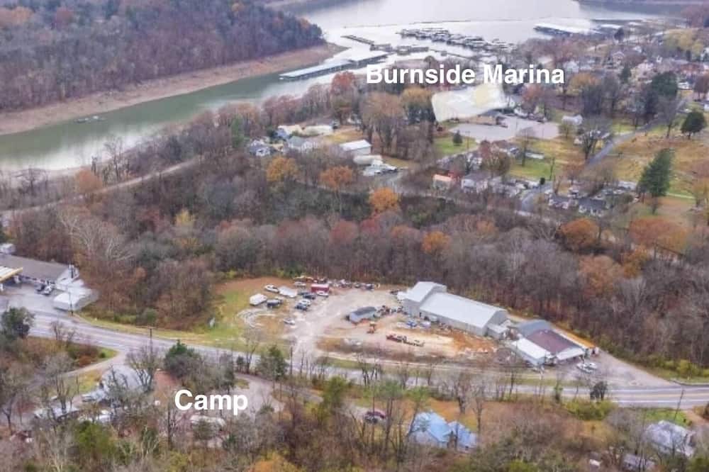 Burnside House | Private camping less than a mile from marina AND General Burnside State Park.