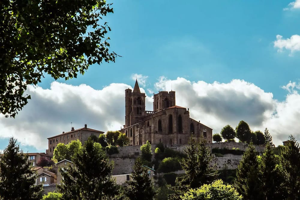 Saint-Bonnet-le-Chateau House | Camping de la Belle Etoile * - Vintage Mobilhome Verona 2 bedrooms Terrace 5 people