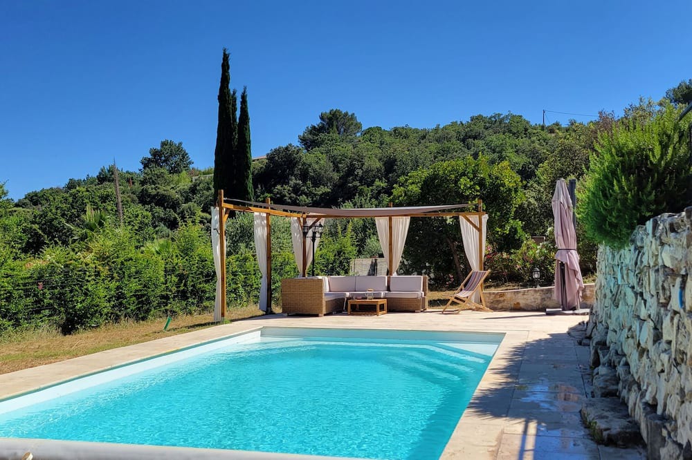 La Roquebrussanne Other | Renovated 150m² Provencal house with climatisation, pool, and garden