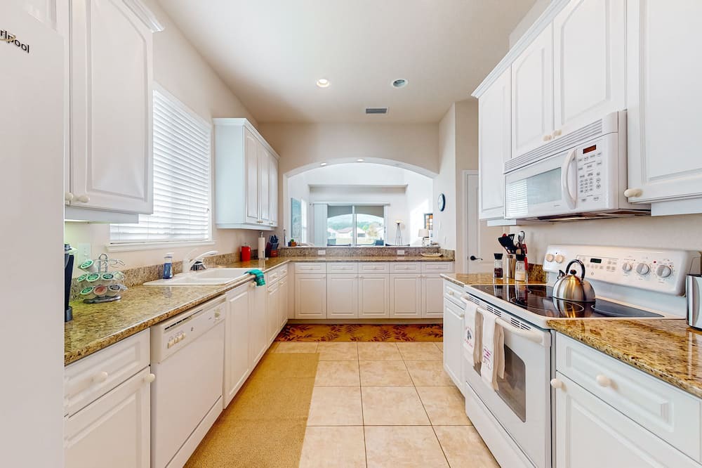Halifax House | Corner-lot home with water view, on-site golf, enclosed patio, BBQ, & W/D