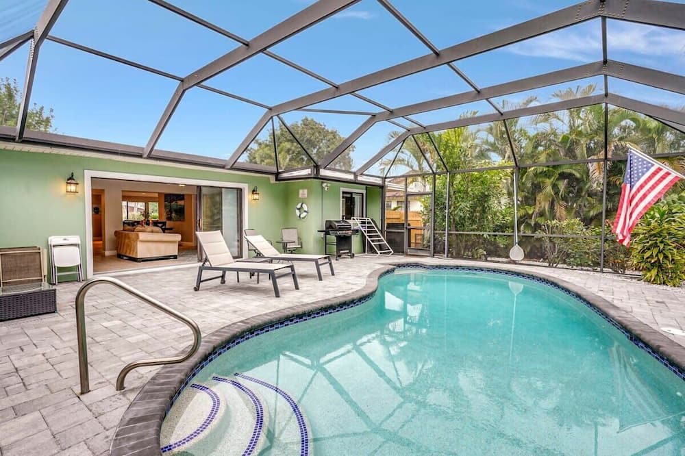 McGregor House | Heated Pool Home Close to Historic Ft Myers