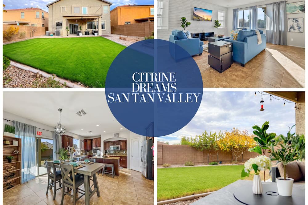 Copper Basin House | Serene 3/2.5 in San Tan Valley! Sleeps 8!