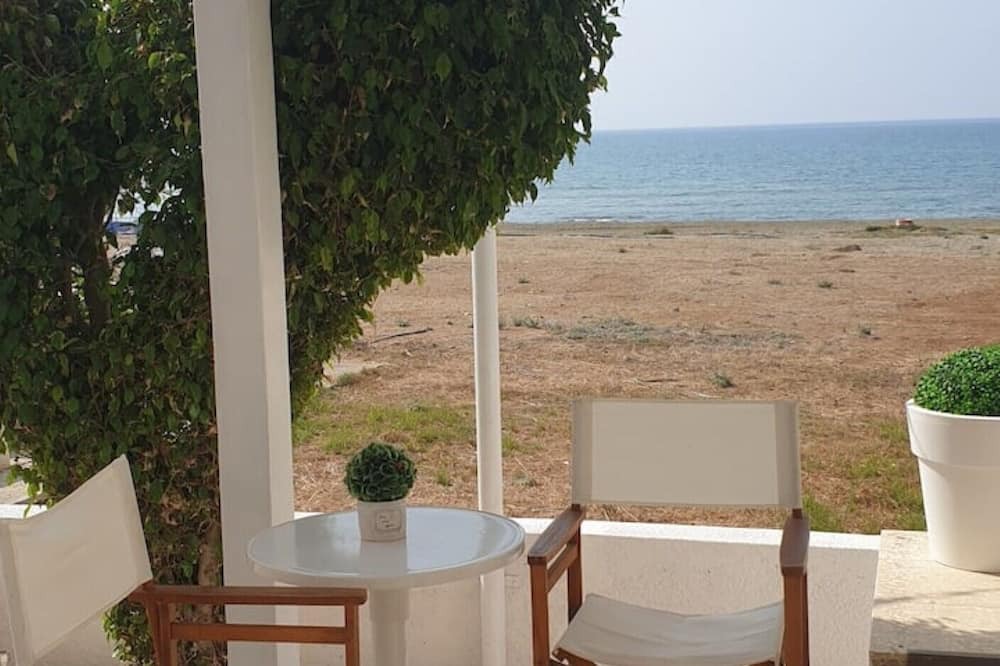 Pyla Villa | A Villa on the beach. Just walk 40 meters to the sandy beach and the water,