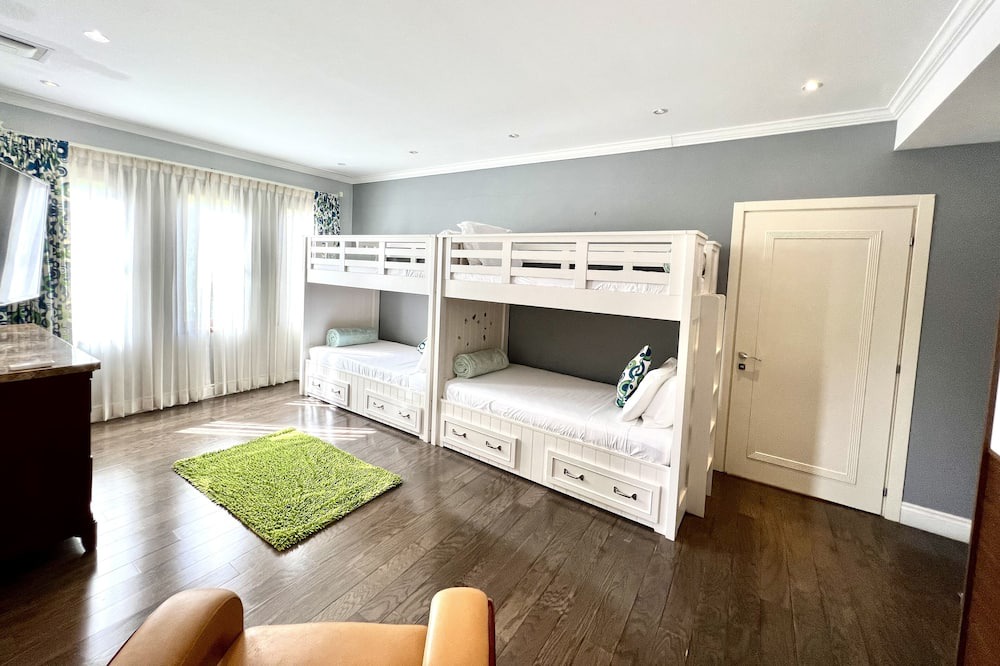 Port of Spain Apartment | Pandora Luxury Home in POS: Quad Guest Room