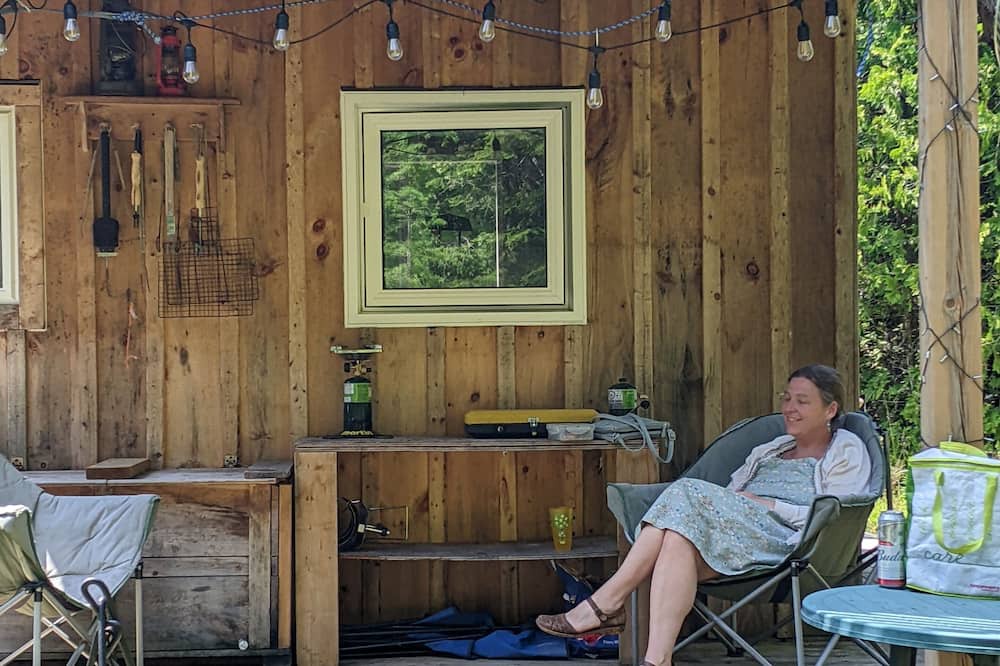 Lion's Head Cabin | off-grid cabin in the woods on the Bruce Peninsula, Lake Huron side.
