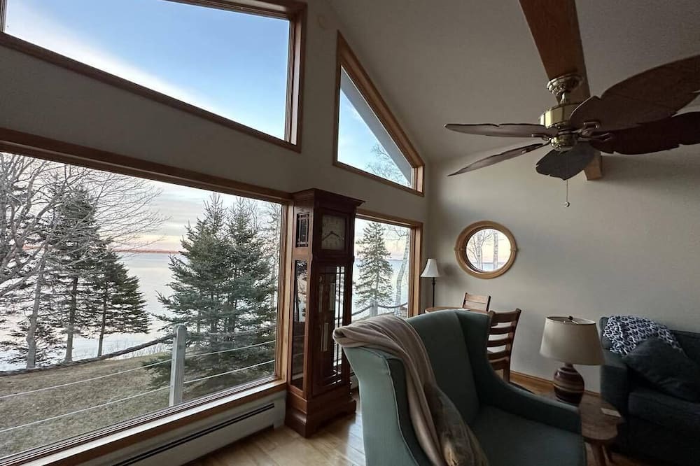 Perry House | 45th Parallel Oceanfront! Spend your vacation on the ocean and in the woods!