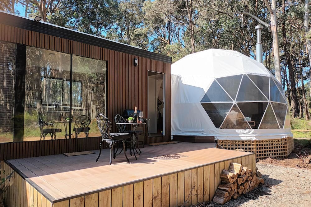 Musk House | Daylesford Luxury Eco Retreat. A Romantic Dome Getaway for Couples