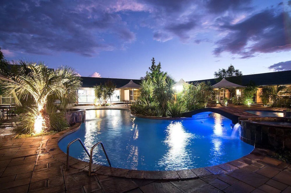 Windhoek House | Explore Avis Dam Nature Reserve! Onsite Pools, 2 Chalets w/ Kitchenette & Patio!