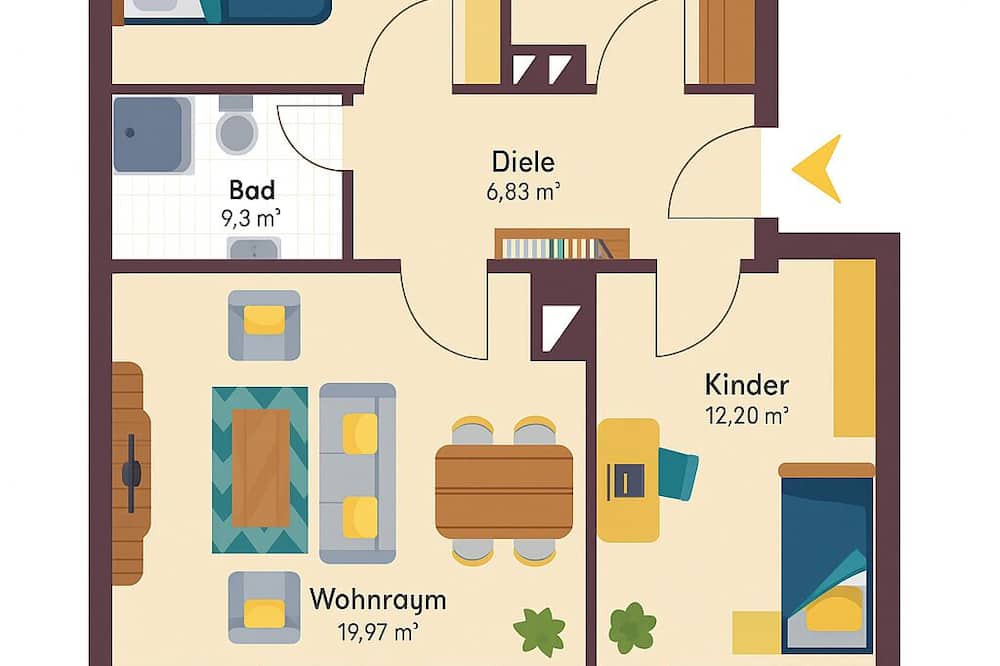 Kernstadt Apartment | Apartment on the 1st floor