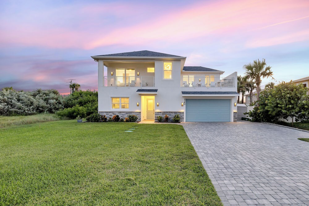 Port Orange House | New Luxury home! Directly across from the beach with pool and spa