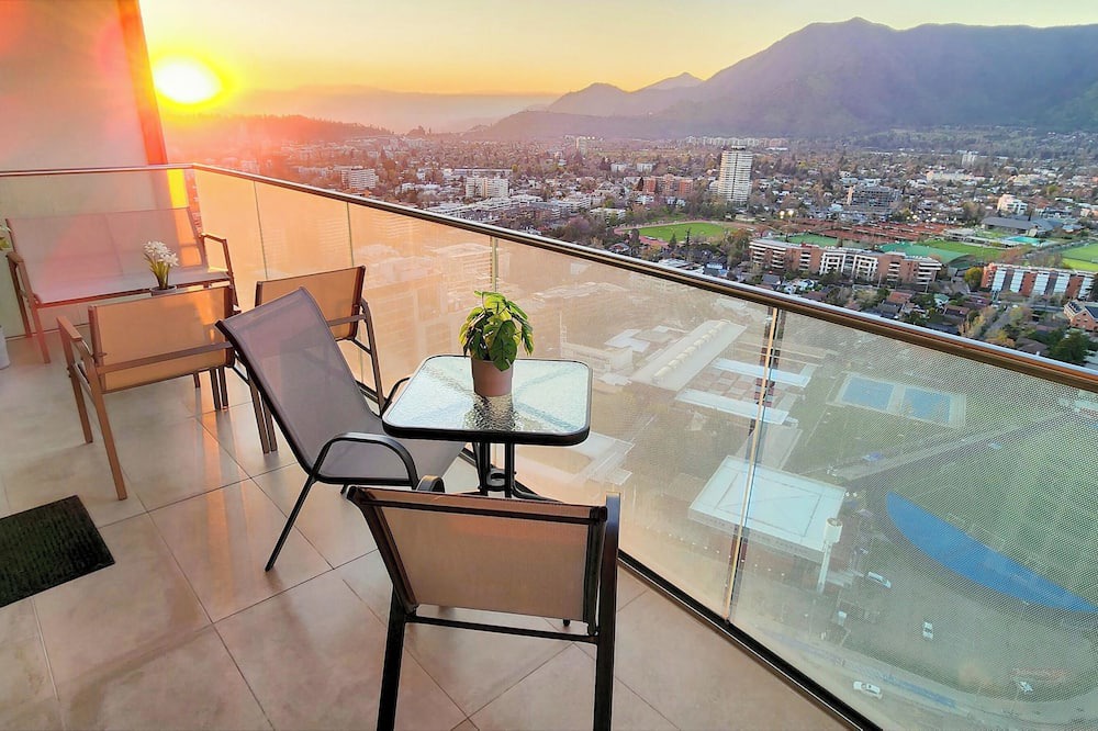 Apoquindo Apartment | SkyView Andes & Manquehue - Apt 36th Floor - Las Condes, Chile