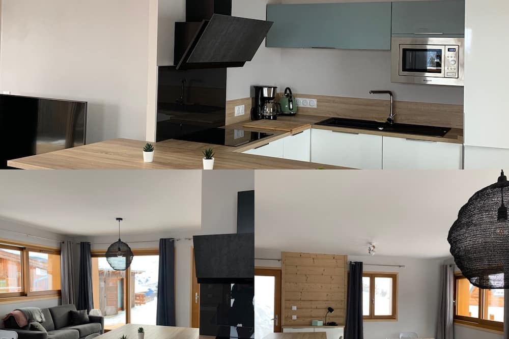 La Toussuire Ski Chalet | Chalet 'La Suite Du Skilodge' with Balcony and Wi-Fi