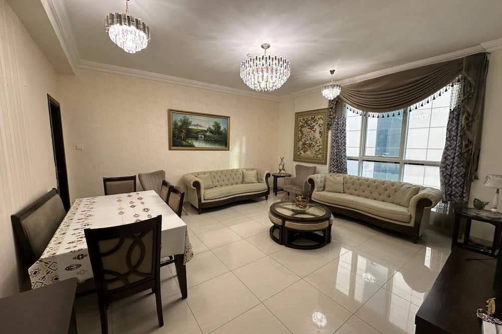 Al Majaz Apartment | Spacious 3-bedroom apartment in lovely Sharjah with all services