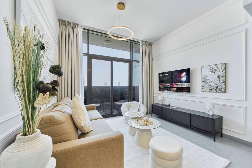 Dubai Production City Apartment | Modern 2BR in Ikarus Tower, Dubai Production City
