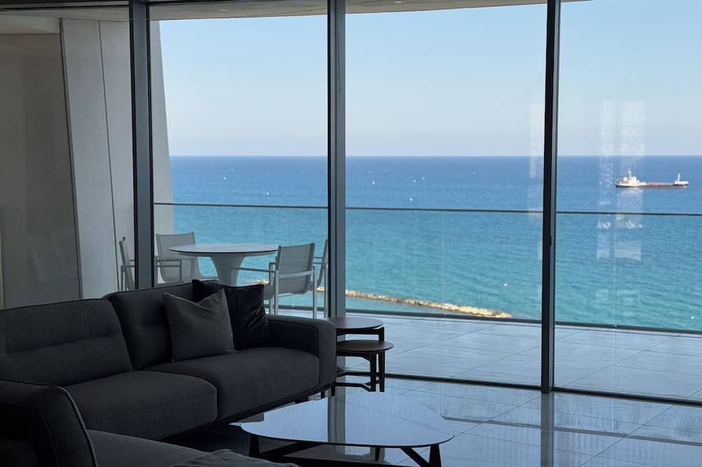 Neapolis Apartment | The One Tower: Luxury Oceanfront 3BR with Panoramic Sea Views