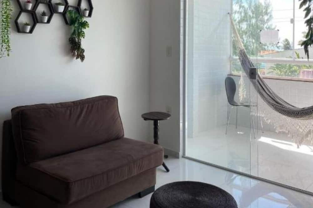 Jacuma Apartment | Refúgio Mar: complete apartment 100m from the beach, with comfort and sophistication