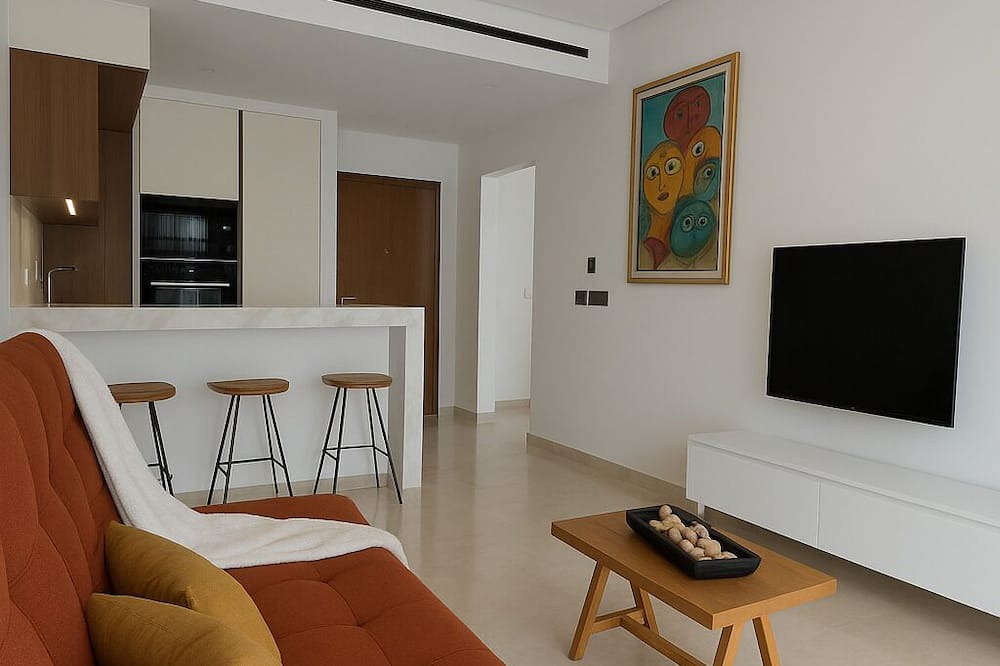 Ain Zaghouan Apartment | Luxury & Art: Contemporary with Masterpieces