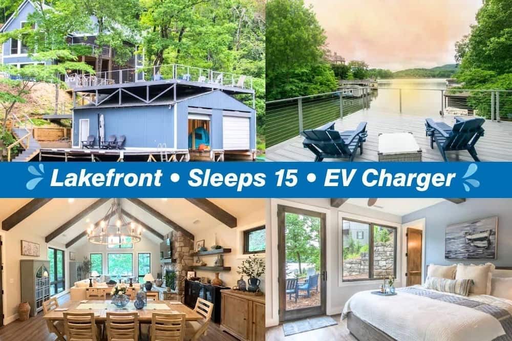 Lake Lure House | Relaxing Lake Retreat~EV Charger~Sleeps 15