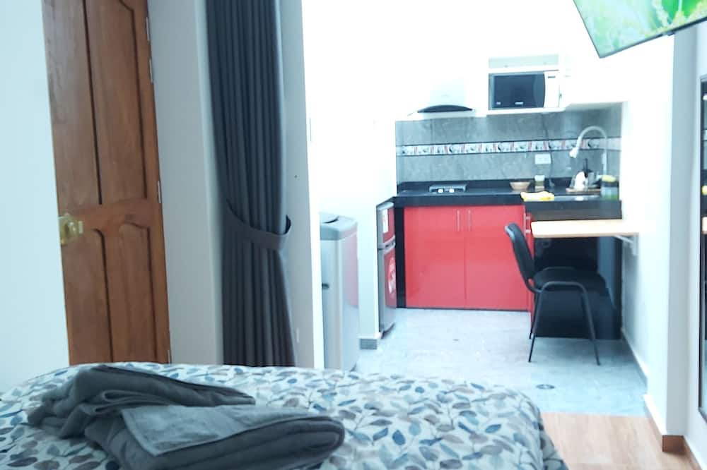 Los Cedros Apartment | Fully equipped studio with kitchen; ideal for long stays.