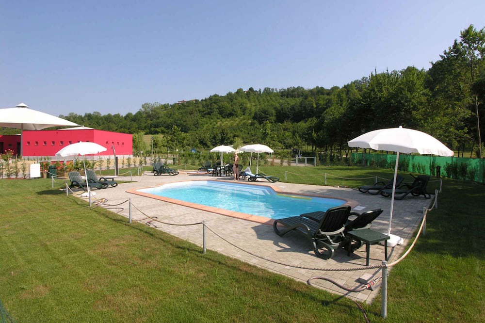 Alba House | Mobilehome with pool in Alba Village