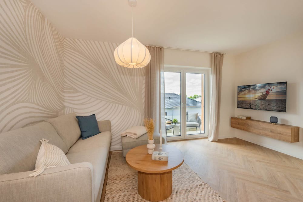 Ueckeritz Apartment | High-quality vacation home "Domizil zum Lerchengrund 05" in Ückeritz with balcony and