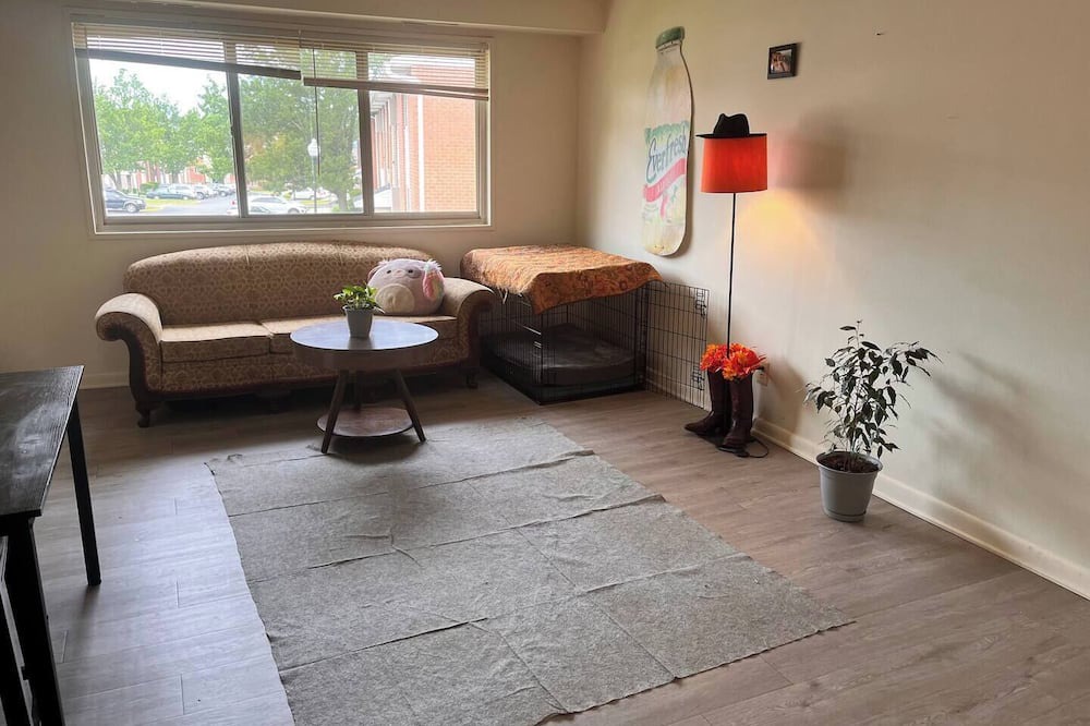 West Baltimore Apartment | Charming 1-bedroom apartment with WiFi, AC in superb Baltimore