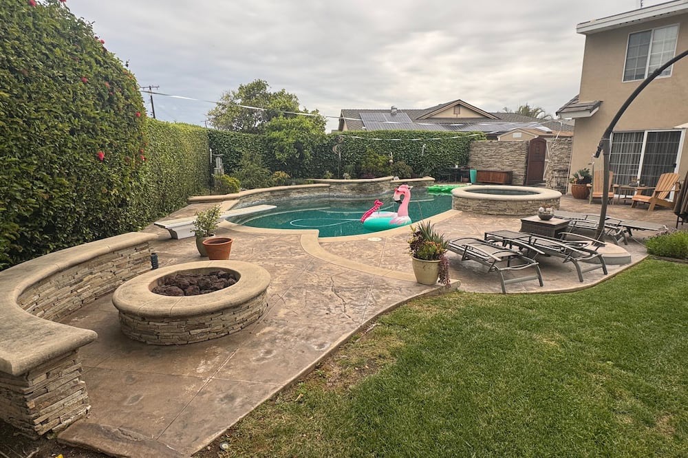 Tustin House | Charming 4-bedroom house with pool /spa, backyard paradise, cul-de-sac in Tustin