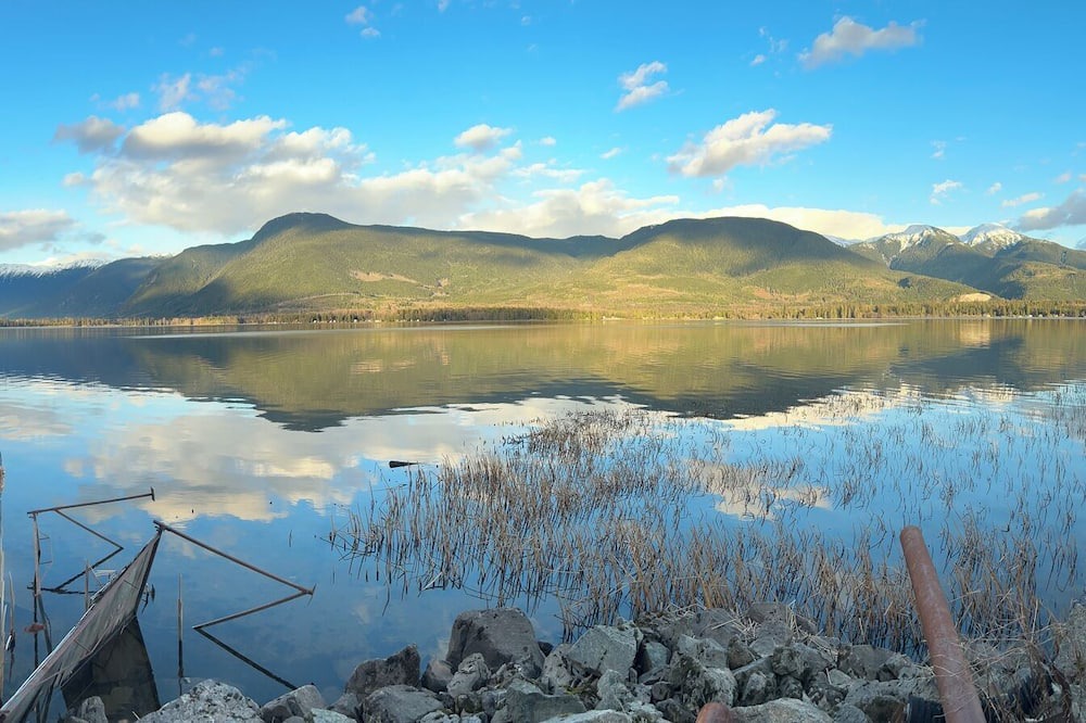 Lakelse Cabin | Cozy Semi-Off Grid waterfront Cottage with spacious property - Pet Friendly