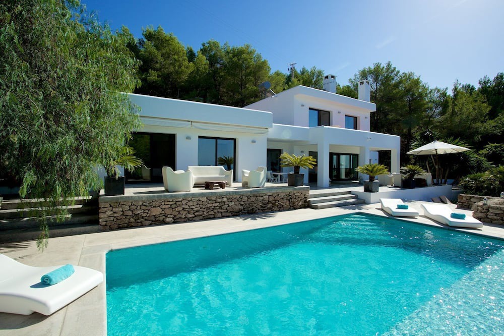 Sant Josep de sa Talaia Villa | My Rental Homes - Villa Joya with private pool and sea view