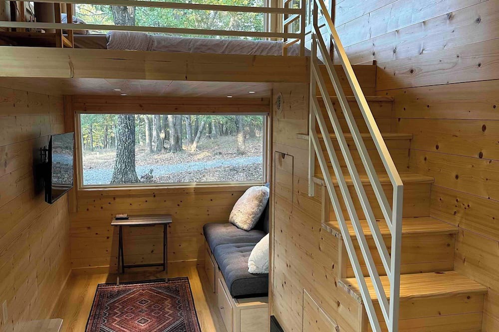 Romney Cabin | Cozy and private tiny home nestled into 15 acres of forest in West Virginia