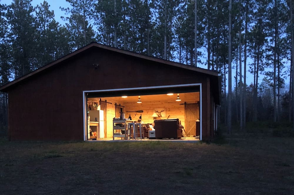 Pine County Cabin | The Gabin. Part garage, part cabin. All good.