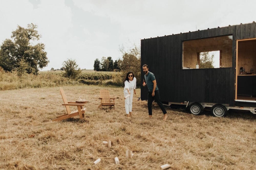 Saint-Emilion Cabin | Tiny House in the heart of an organic Saint Emilion vineyard