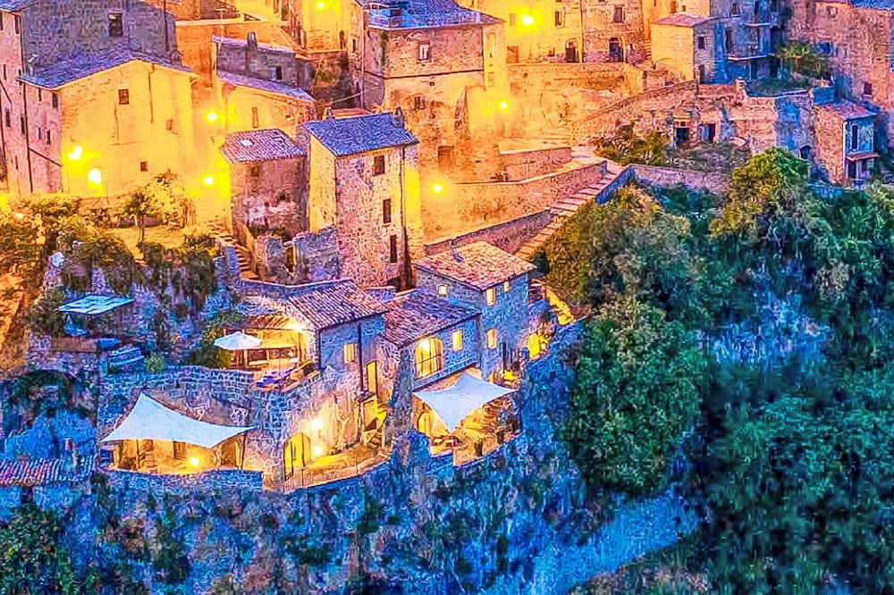 San Michele in Teverina House | Stunning private villa for 6 guests with A/C, private pool, WIFI, TV and terrace