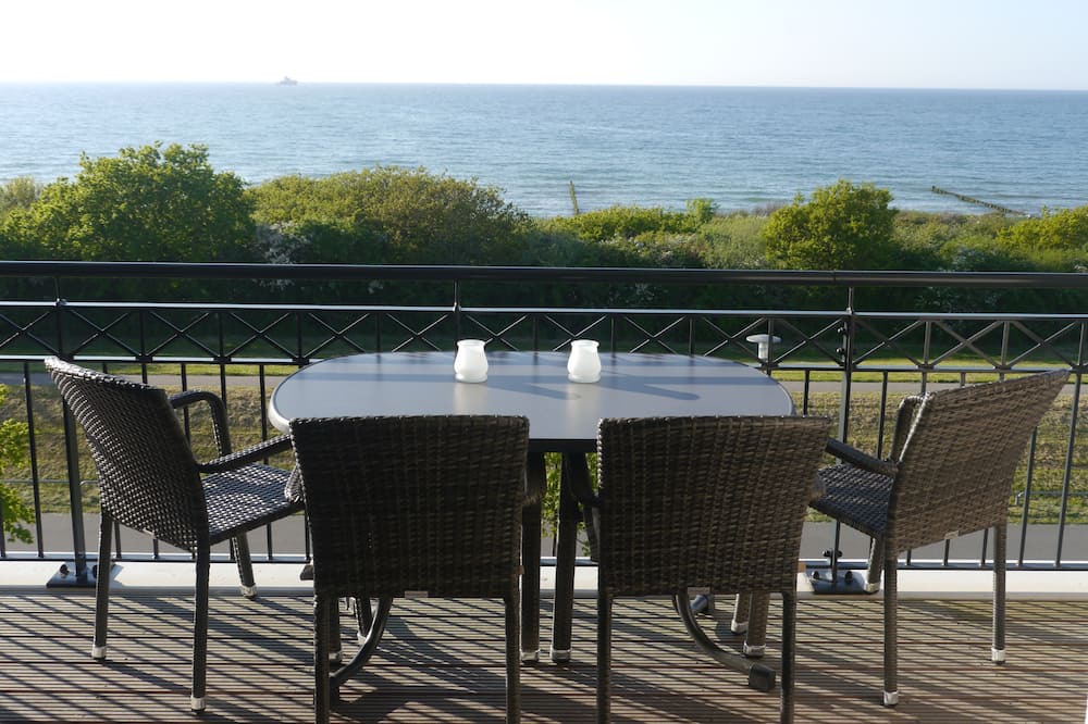 Borgerende Apartment | Exclusive Baltic Sea suite with fantastic sea view and pool/wellness area