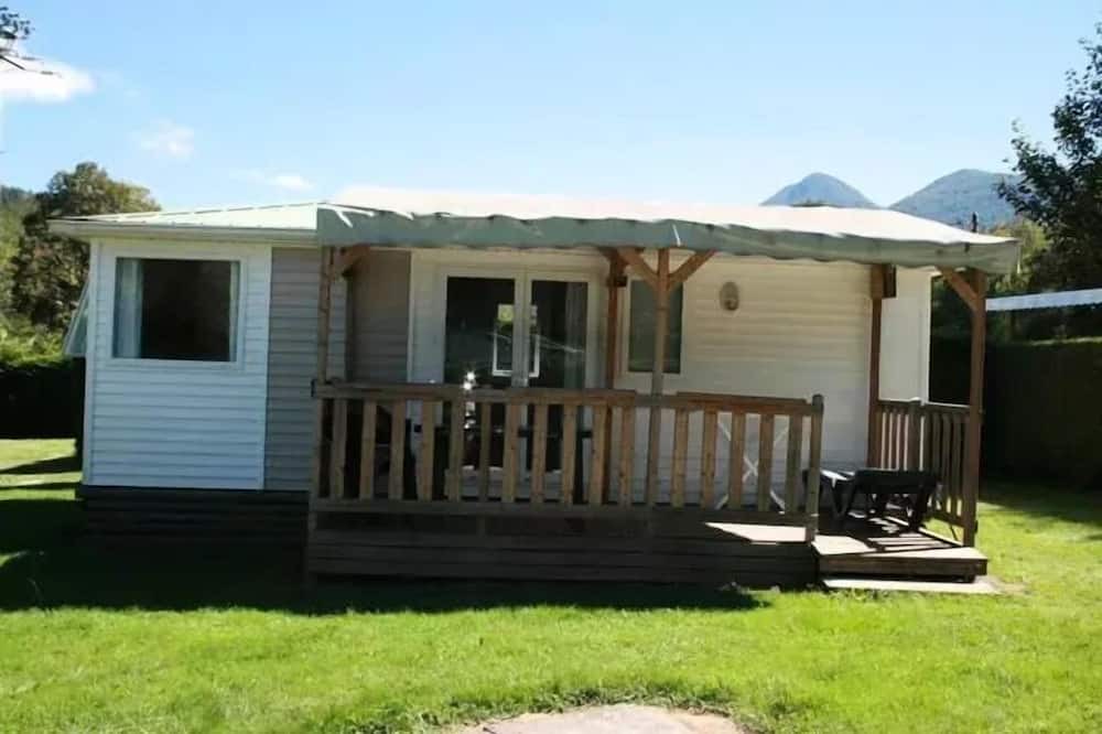 Oust House | MOBIL-HOME ERCE with covered terrace 2 shower rooms 4 persons