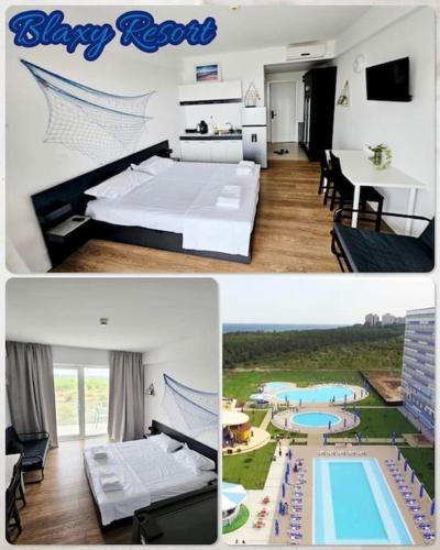 Neptun Apartment | Studio cu piscină în Blaxy Resort