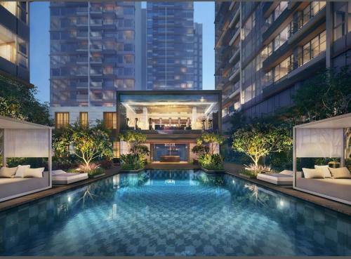 Thu Thiem Apartment | THE RIVER LUXURY APARTMENTS - Da Lory - 3 Bedroom, 2 Bathroom, Swimming pool, Gym