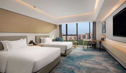 Executive Room, 2 Double Beds, Non Smoking